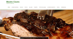 Desktop Screenshot of mestrecicero.com.br